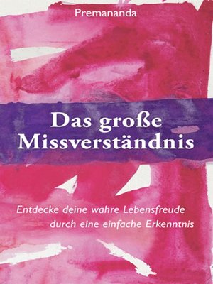 cover image of Das Große Missverständnis